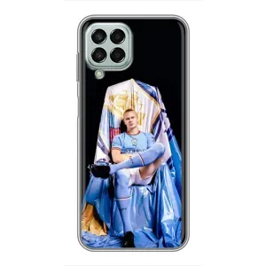 Чохли з футболістом Ерлінг Холанд для Samsung Galaxy M33 (5G) (M336B) (AlphaPrint) (футболіст Холанн)