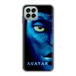 Чехлы с фильма АВАТАР для Samsung Galaxy M33 (5G) (M336B) (AlphaPrint) (глаз Аватара)