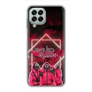 Чохол Гра в кальмара для Samsung Galaxy M33 (5G) (M336B) (Охоронці Гра кальмара)