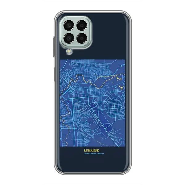 Чохол з принтом «Луганськ» для Samsung Galaxy M33 (5G) (M336B)