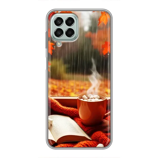 Чохол з принтом «Кава і дощ» для Samsung Galaxy M33 (5G) (M336B) Чохол з принтом «Кава і дощ» для Samsung Galaxy M33 (5G) (M336B)