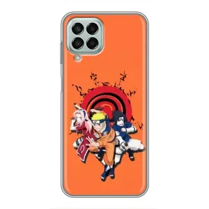 Naruto Anime Чехлы для Самсунг М33 (5G) (AlphaPrint) (команда Наруто)