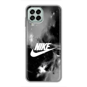 Чехол для Samsung Galaxy M33 (5G) (M336B) - с принтом Найк (AlphaPrint) (Лого Найк)
