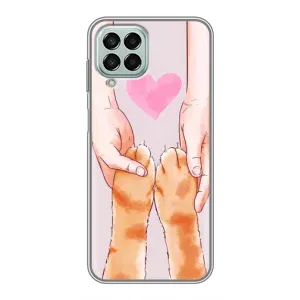 Чехол на Самсунг М33 (5G) с Котами (VPrint) (Любовь к котикам)