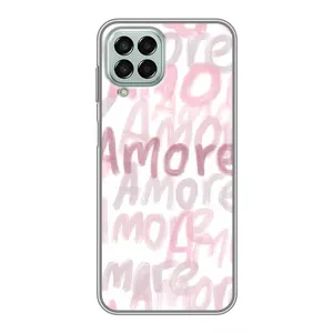 Чохол з розовим принтом для Samsung Galaxy M33 (5G) (M336B) (Аморе любов)