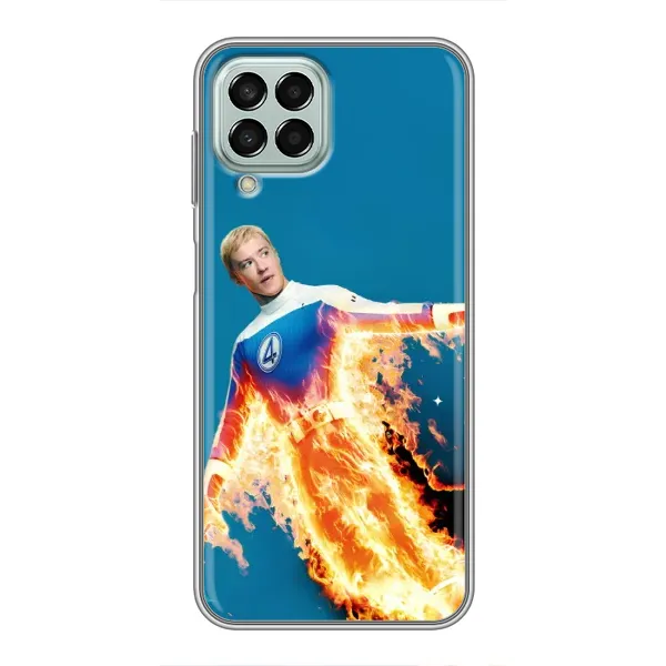 Чохол з принтом «Людина-факел у вогні» для Samsung Galaxy M33 (5G) (M336B)