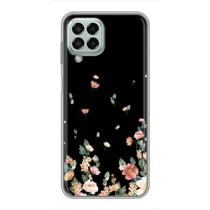 Чохол для Samsung Galaxy M33 (5G) (М336B) - з принтом (Дизайнерські) (AlphaPrint) (Маленькі квіти)