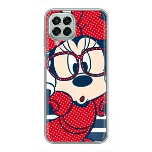 Эксклюзивный чехол для Samsung Galaxy M33 (5G) (M336B) (AlphaPrint - Мультяшные) (Маус в очках)