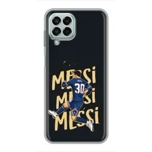 Чохли для Samsung Galaxy M33 (5G) (M336B) (Leo чемпіон) (AlphaPrint) (Messi ПСЖ)