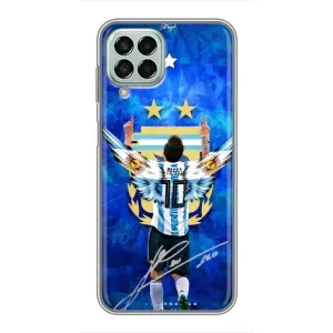 Чохли для Samsung Galaxy M33 (5G) (M336B) (Leo чемпіон) (AlphaPrint) (Мессі збірна)