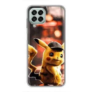 Чехол с Пикачу на Samsung Galaxy M33 (5G) (M336B) (Милый Пикачу)