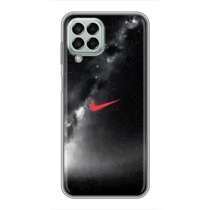 Чехол для Samsung Galaxy M33 (5G) (M336B) - с принтом Найк (AlphaPrint) (Найк красный)
