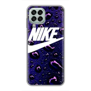 Чехол для Samsung Galaxy M33 (5G) (M336B) - с принтом Найк (AlphaPrint) (Найк принт)