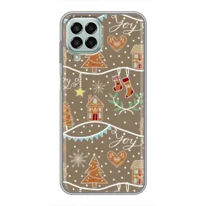 Новогодние, Праздничные Чехлы для Samsung Galaxy M33 (5G) (M336B) - 2024 год (Новогодние пряники)