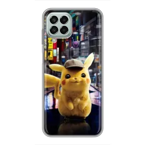Чехол с Пикачу на Samsung Galaxy M33 (5G) (M336B) (Пикачу покемон)
