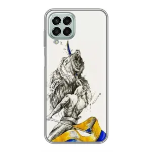 Чехлы Доброго вечора, ми за України для Самсунг М33 (5G) (AlphaPrint) (Победа)