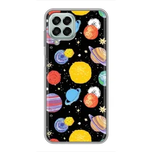 Космічні Чохли для Samsung Galaxy M33 (5G) (М336B) (VPrint) (Намальовані планети)