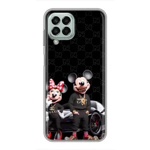 Чехол Disney Mouse Samsung Galaxy M33 (5G) (M336B) (PREMIUMPrint) (Семья Маусов)