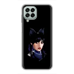 Чохли Венсдей на Samsung Galaxy M33 (5G) (M336B) Уенсдей (AlphaPrint) (серйозна Венздей)