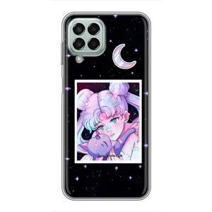 Чехлы Персонажи Аниме Наруто для Samsung Galaxy M33 (5G) (M336B) (AlphaPrint) (Сейлор Мун)