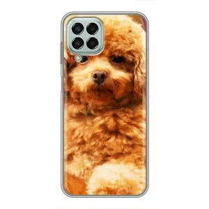 Чехлы с собаками для Samsung Galaxy M33 (5G) (M336B) (VPrint) (Щенок Бишон)