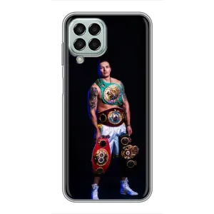 Чехол с картинкой Александр Усик для Samsung Galaxy M33 (5G) (M336B) (Усик с поясами)
