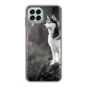Чехол с Хаски для Samsung Galaxy M33 (5G) (M336B) - (AlphaPrint) (Верный пес)