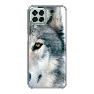 Чехлы с картинками животных Samsung Galaxy M33 (5G) (M336B) (Волк)
