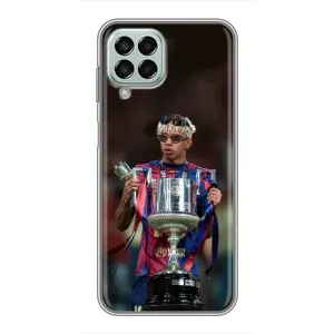 Чохол з футболістом Ламін Ямаль Samsung Galaxy M33 (5G) (M336B) (Ямаль з кубком)