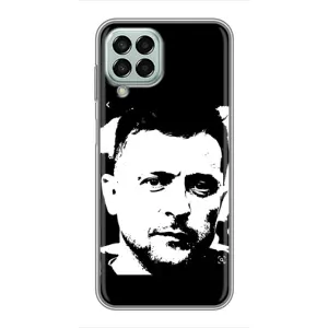Чехол для Samsung Galaxy M33 (5G) (M336B) (AlphaPrint - с принтом Зеленского) (Зеленский АРТ)
