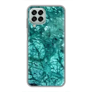 Мраморный чехол на Samsung Galaxy M33 (5G) (M336B) (VPrint) (Зеленый мрамор)
