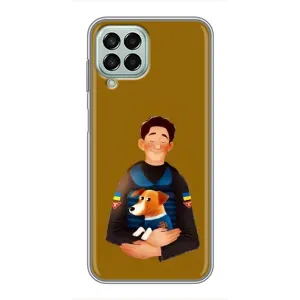 Чехлы с картинкой собаки Патрон для Samsung Galaxy M33 (5G) (M336B) (AlphaPrint) (ЗСУ Патрон)