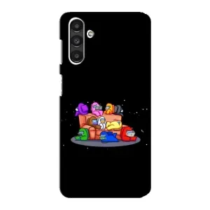 Чехол Амонг Ас для Samsung Galaxy M34 (5G) (AlphaPrint) (Амонг-ас)