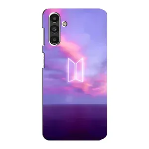 Чехлы BTS для Samsung Galaxy M34 (5G) (AlphaPrint) (BTS логотип)