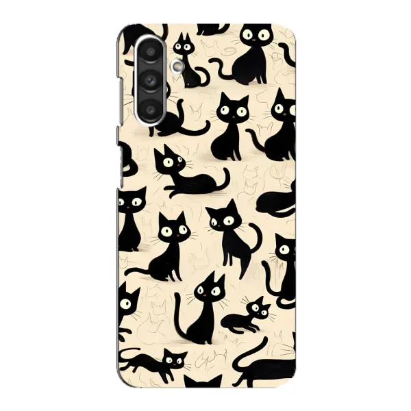 Чохол з принтом «Чорні коти» для Samsung Galaxy M34 (5G) Чохол з принтом «Чорні коти» для Samsung Galaxy M34 (5G)