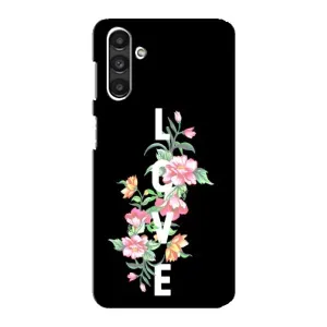 Чехлы для любимой на Самсунг М34 (5G) (VPrint) (Цветы LOVE)
