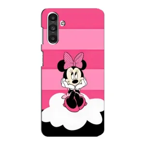 Эксклюзивный чехол для Samsung Galaxy M34 (5G) (AlphaPrint - Мультяшные) (Девочка Maus)