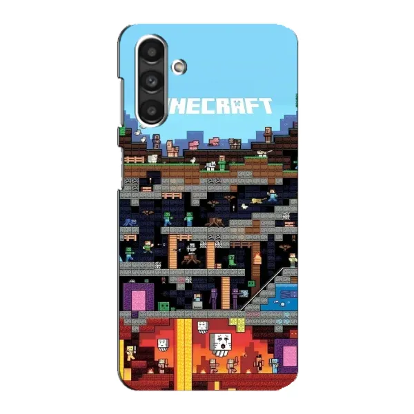Чехол с принтом «фон Minecraft» для Samsung Galaxy M34 (5G) Чехол с принтом «фон Minecraft» для Samsung Galaxy M34 (5G)