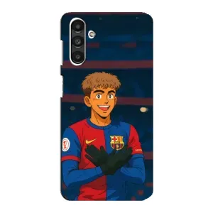 Чехол с футболистом Ламин Ямаль Samsung Galaxy M34 (5G) (Футболист Ямаль)