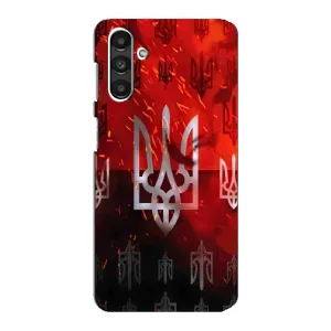 Украинские Чехлы для Samsung Galaxy M34 (5G) с картинкой УПА (AlphaPrint) (ГЕРБ УПА)
