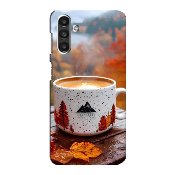 Чохол з принтом «Кава на природі» для Samsung Galaxy M34 (5G)