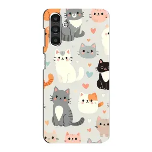 Чохол з малюнком кіт на Samsung Galaxy M34 (5G) (Колаж котів)