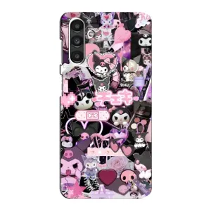 Чехол с кроликом Куроми на Samsung Galaxy M34 (5G) (Коллаж Куроми)
