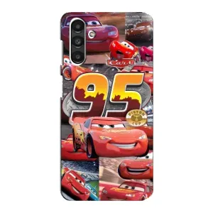 Чехол с принтом «Коллаж Молния Маквин» для Samsung Galaxy M34 (5G)