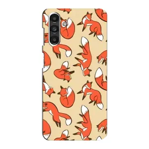 Чехлы с картинкой Лисички для Samsung Galaxy M34 (5G) (VPrint) (Лисички)