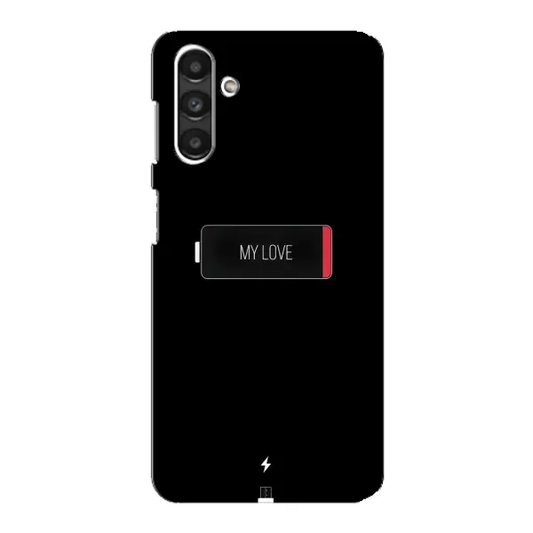 Чохол з принтом «Love battery» для Samsung Galaxy M34 (5G)