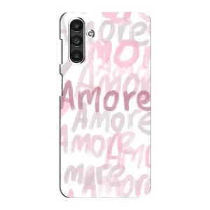 Чохол з розовим принтом для Samsung Galaxy M34 (5G) (Аморе любов)