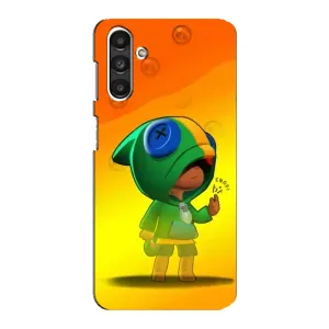 Чехол для Samsung Galaxy M34 (5G) Бравл Старс (VPrint) (Мальчик Леон)