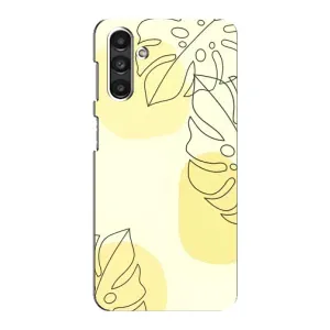 Силконовий чохол з принтом в квітах на Samsung Galaxy M34 (5G)