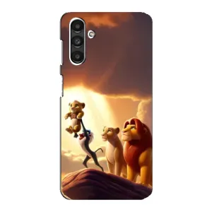 Чехол с принтом «Симба на презентации» для Samsung Galaxy M34 (5G)